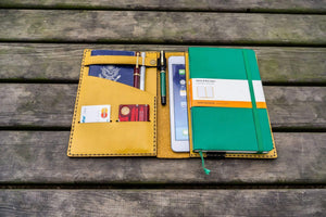 iPad Mini & Large Moleskine Cover - Yellow