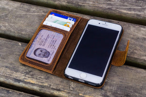 iPhone 5/5s/SE Leather Wallet Case - No.02