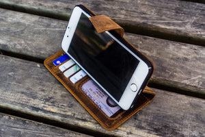 iPhone 5/5s/SE Leather Wallet Case - No.02
