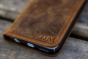 iPhone 5/5s/SE Leather Wallet Case - No.02