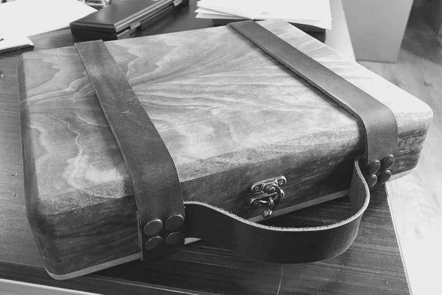 Leather Carry On Kit