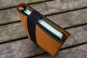 Leather Hobonichi Cousin A5 Planner Cover - Orange