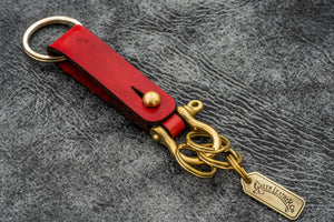 Leather Key Fob - California