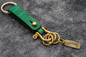 Leather Key Fob - California