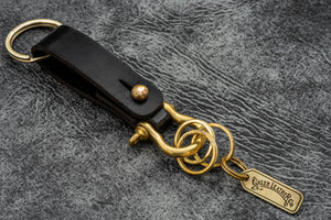 Leather Key Fob - California