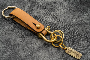 Leather Key Fob - California