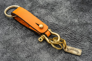 Leather Key Fob - California