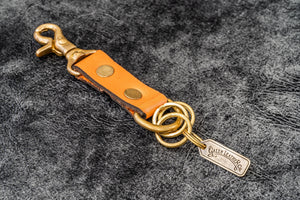 Leather Keychain - Alaska