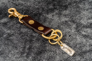 Leather Keychain - Alaska