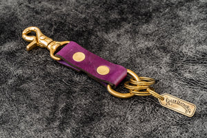 Leather Keychain - Alaska