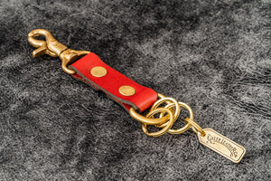 Leather Keychain - Alaska