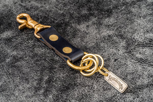 Leather Keychain - Alaska