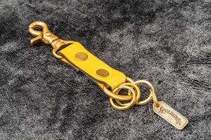 Leather Keychain - Alaska
