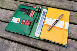 Leather Leuchtturm1917 A5 Notebook Cover - Green