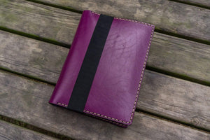Leather Leuchtturm1917 A5 Notebook Cover - Purple