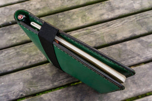 Leather Leuchtturm1917 B5 Notebook & iPad Air/Pro Cover - Green