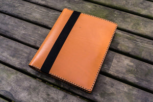 Leather Leuchtturm1917 B5 Notebook & iPad Air/Pro Cover - Orange