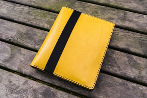Leather Leuchtturm1917 B5 Notebook & iPad Air/Pro Cover -Yellow