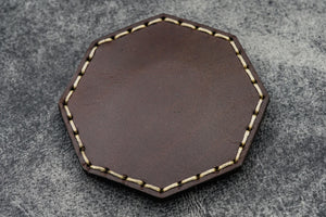Leather Magnetic Tidy Octagon