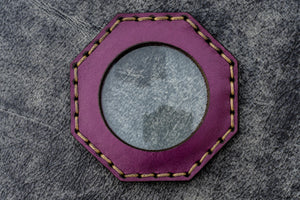 Leather Magnifying Glass Octagon