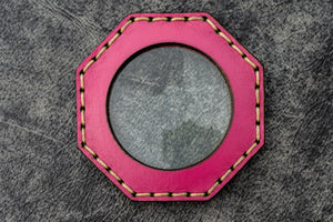 Leather Magnifying Glass Octagon