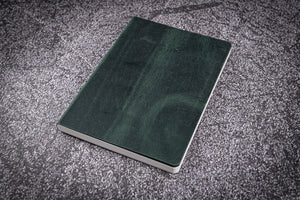 Leather Notebook B6 - Tomoe River Paper - Crazy Horse Forest Green