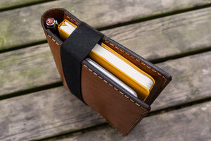 Leather Rhodia A5 Notebook & iPad Mini Cover - Brown