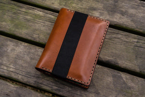 Leather Rhodia A6 Notebook Cover - Brown