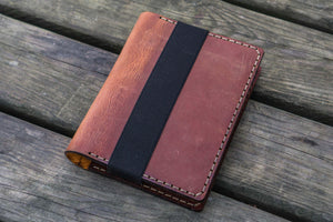 Leather Rhodia A6 Notebook Cover - Crazy Horse Tan