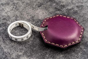 Leather Tape Measure Octagon