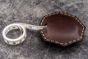 Leather Tape Measure Octagon
