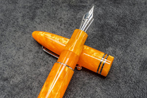 Leonardo Furore Fountain Pen - Arancio Orange RT
