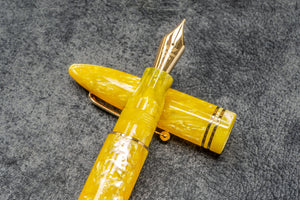 Leonardo Furore Fountain Pen - Sun Yellow GT