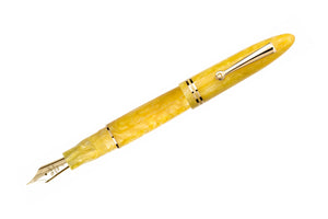 Leonardo Furore Fountain Pen - Sun Yellow GT