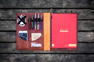 Leuchtturm1917 A4 - A4+ Leather Cover Portfolio - Crazy Horse Tan
