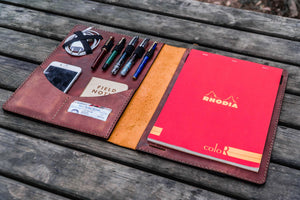 Leuchtturm1917 A4 - A4+ Leather Cover Portfolio - Crazy Horse Tan