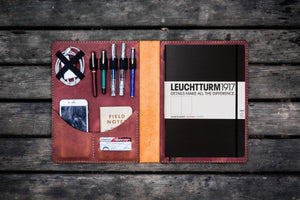 Leuchtturm1917 A4 - A4+ Leather Cover Portfolio - Crazy Horse Tan