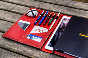 Leuchtturm1917 A4 - A4+ Leather Cover Portfolio - Red