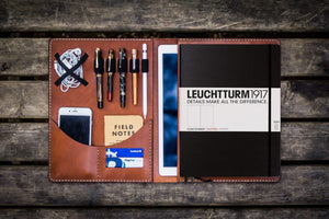 Moleskine Professional Workbook A4 Cover - Leather Compendium - Brown