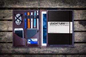 Moleskine Professional Workbook A4 Cover - Leather Compendium - Dark Brown