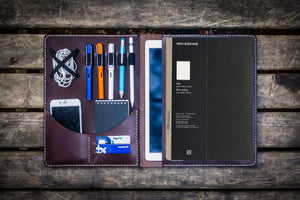 Moleskine Professional Workbook A4 Cover - Leather Compendium - Dark Brown
