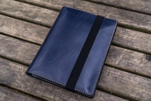Moleskine Professional Workbook A4 Cover - Leather Compendium - Navy Blue