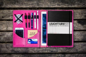 Moleskine Professional Workbook A4 Cover - Leather Compendium - Pink