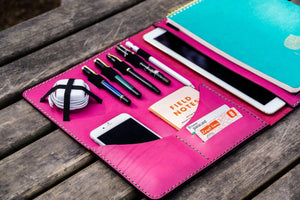 Moleskine Professional Workbook A4 Cover - Leather Compendium - Pink