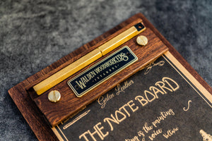 The Note Board - Wooden Rhodia Notepad Holder - Mahogany