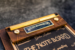 The Note Board - Wooden Rhodia Notepad Holder - Walnut