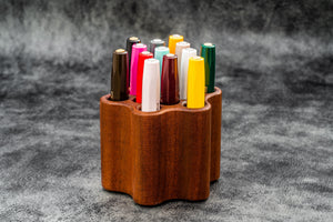 ToolComb Wooden Pen and Brush Stand Holder