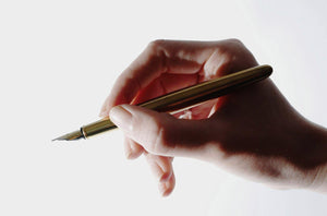 TOOLS to LIVEBY Brass Fountain Pen (F Nib)