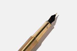 TOOLS to LIVEBY Brass Fountain Pen (F Nib)