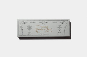 TOOLS to LIVEBY Brass Fountain Pen (F Nib)